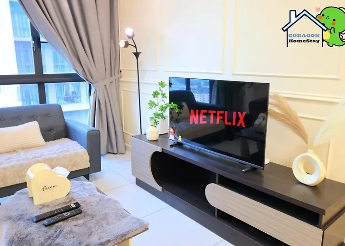 Setia Sky88 3-Bedroom Unit By Gdragon Homestay